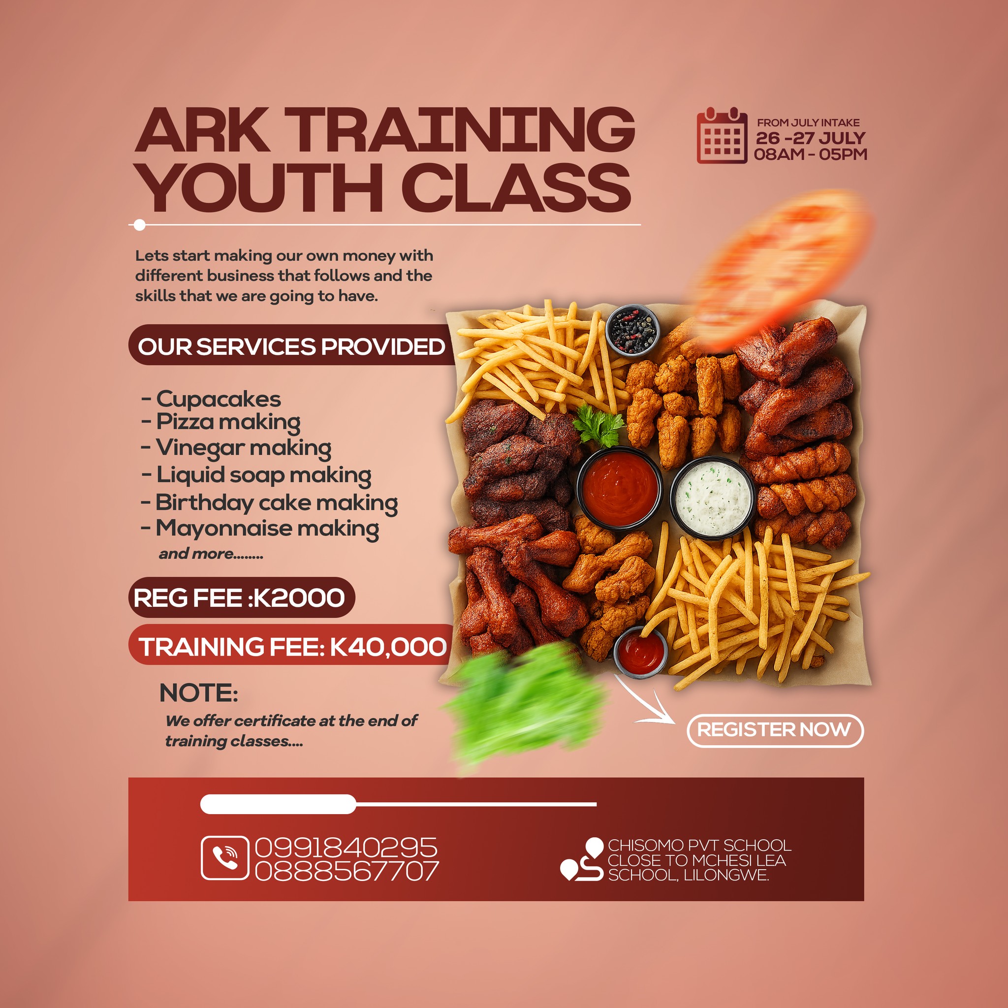 ARK Technical College students in a practical learning environment